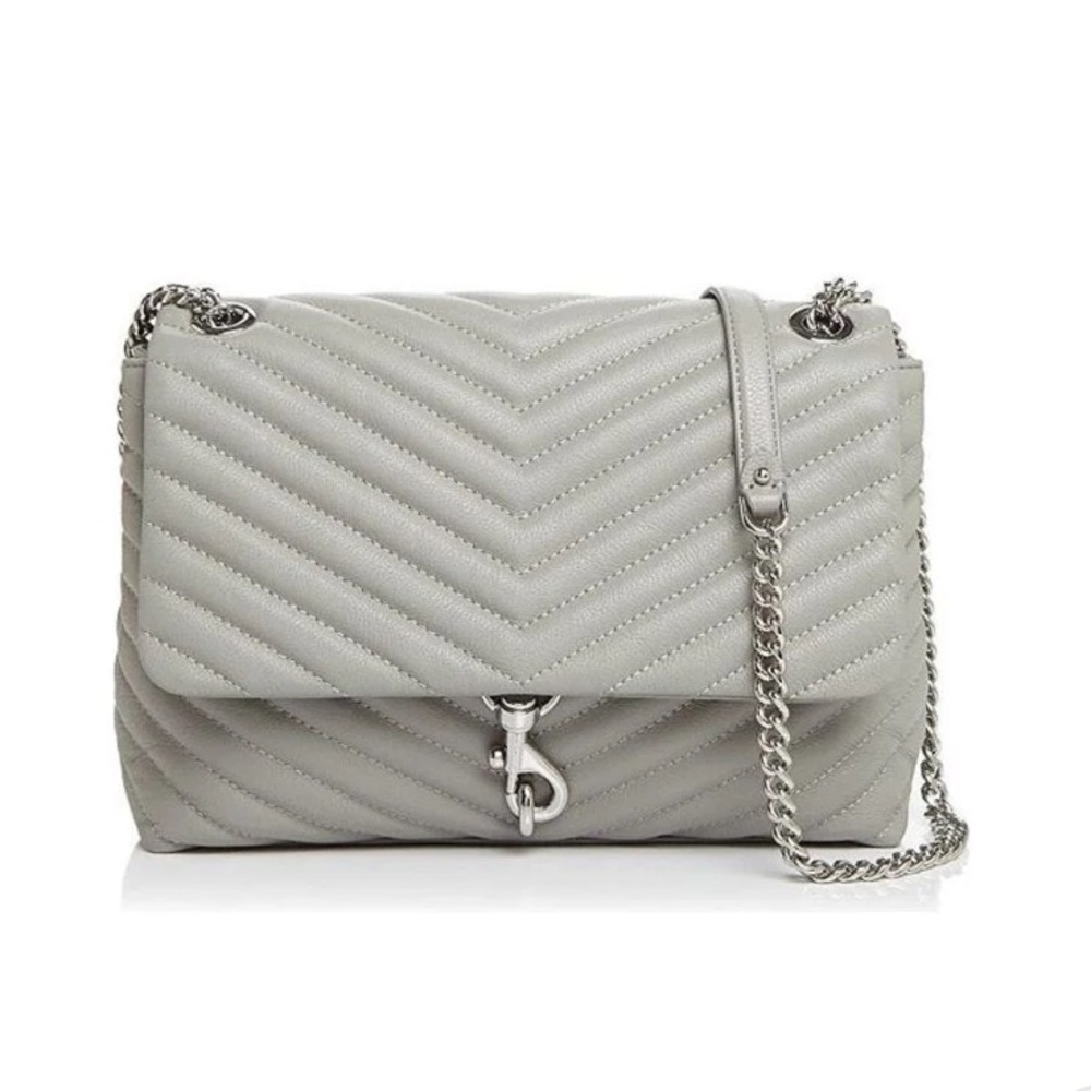 Rebecca Minkoff Small Edie Grey Crossbody